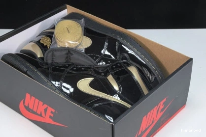 Hyperoad HIGH METALLIC GOLD JORDAN (2020) BLACK RETRO 1 1211